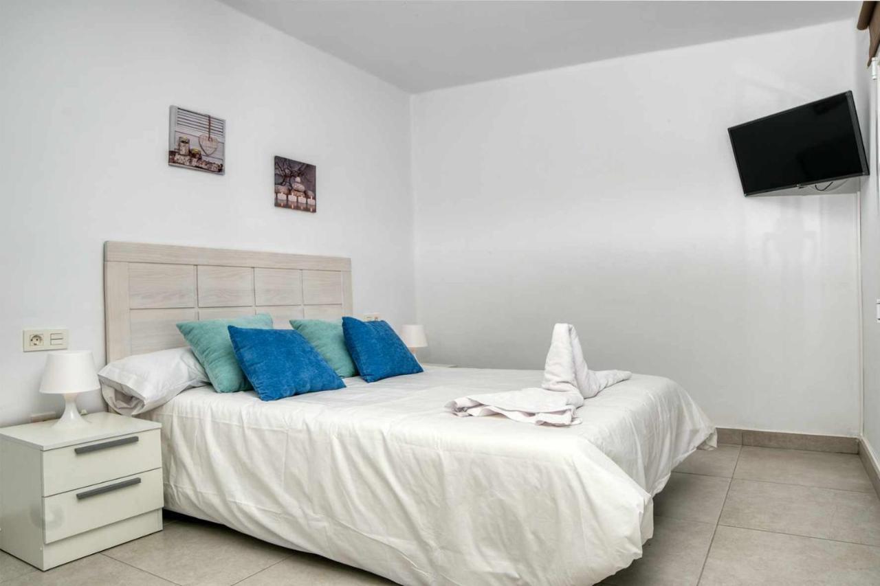 Luminosa Vivienda Vacacional Con Vista A La Piscina Costa Teguise Bagian luar foto