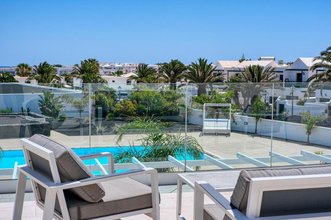 Luminosa Vivienda Vacacional Con Vista A La Piscina Costa Teguise Bagian luar foto